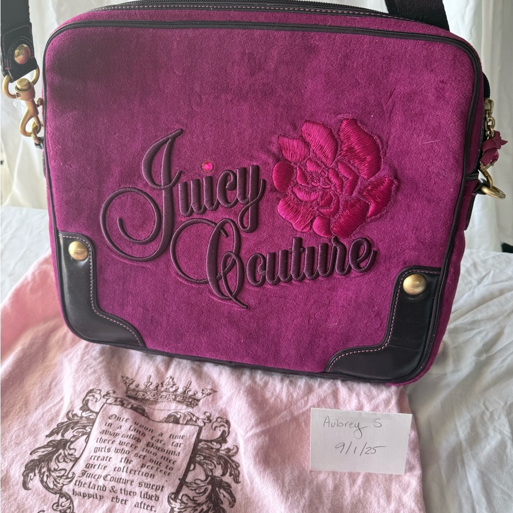 Juicy Couture Pink Laptop Bag